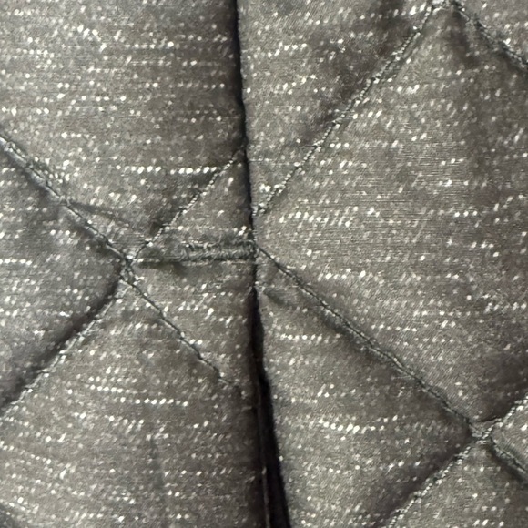 Banana Republic Factory Women Quilted Vest Heather Charcoal Gray Size Small - Picture 8 of 8